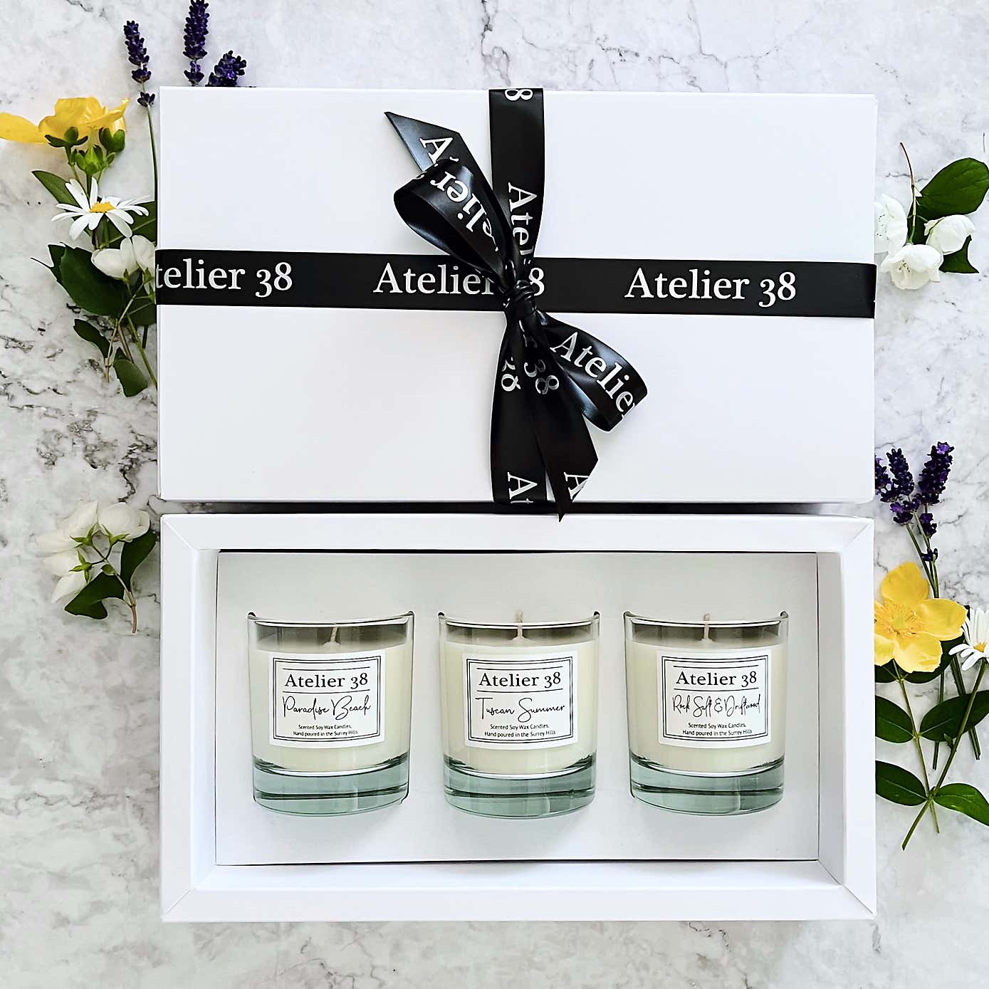 Atelier 38 Summer 3 Candle Gift Set