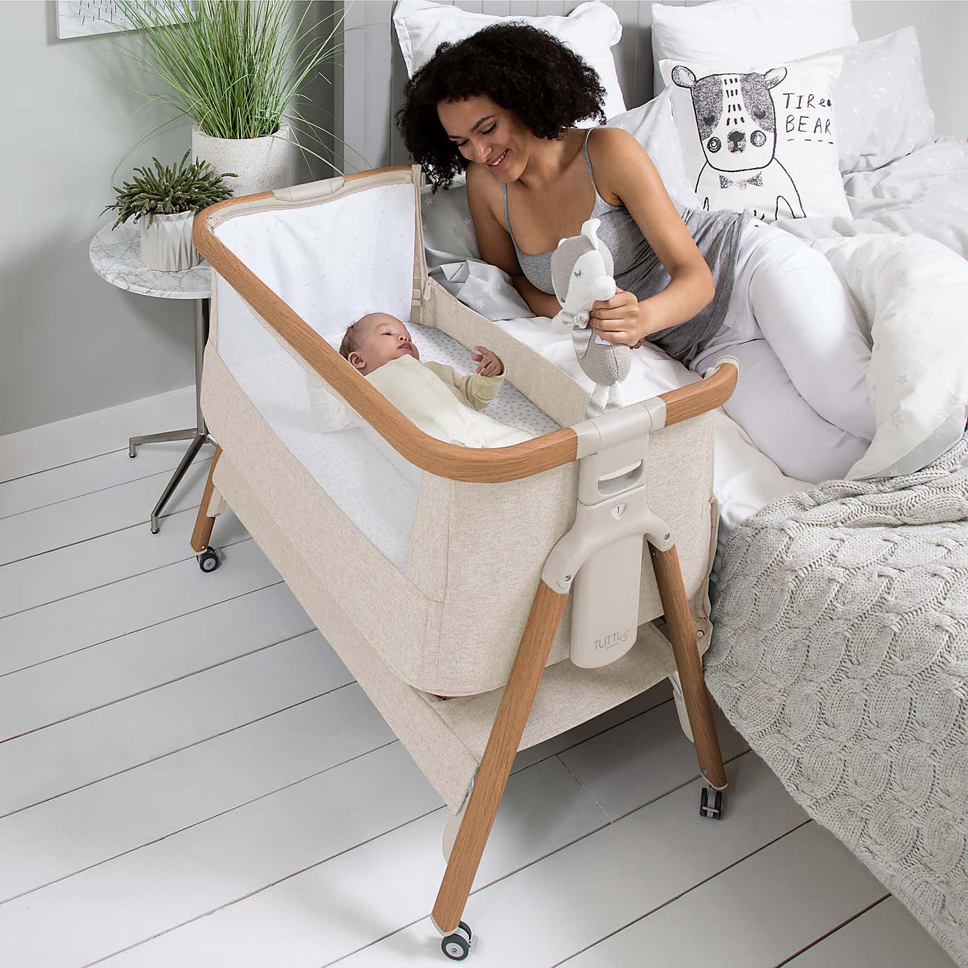 Tutti Bambini CoZee Air Bedside Crib