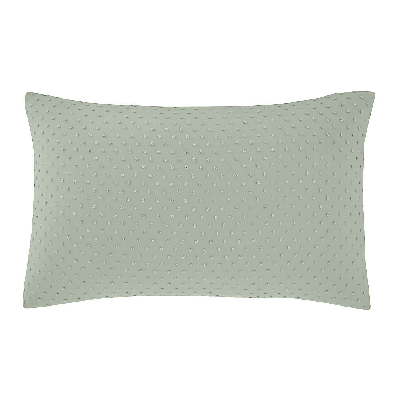 Valley Clipped Jacquard Duvet Cover & Pillowcase Set