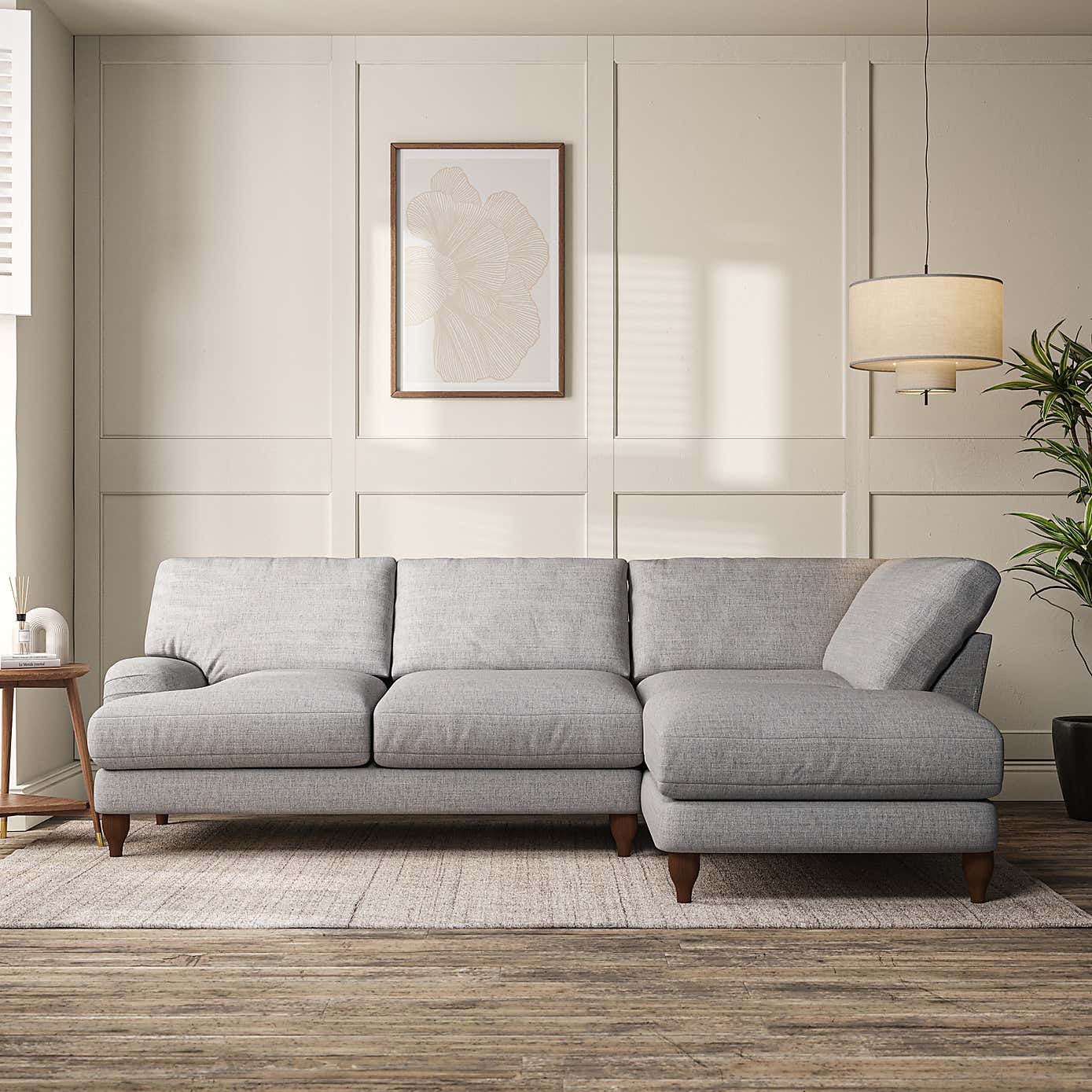 Darwin 4 Seater Corner Chaise Sofa