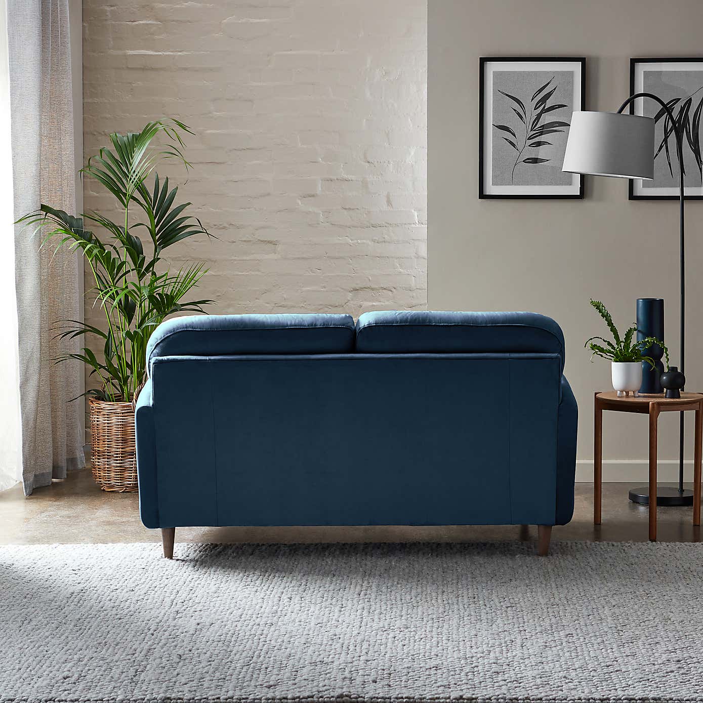 Sven Opulent Velvet 2 Seater Sofa