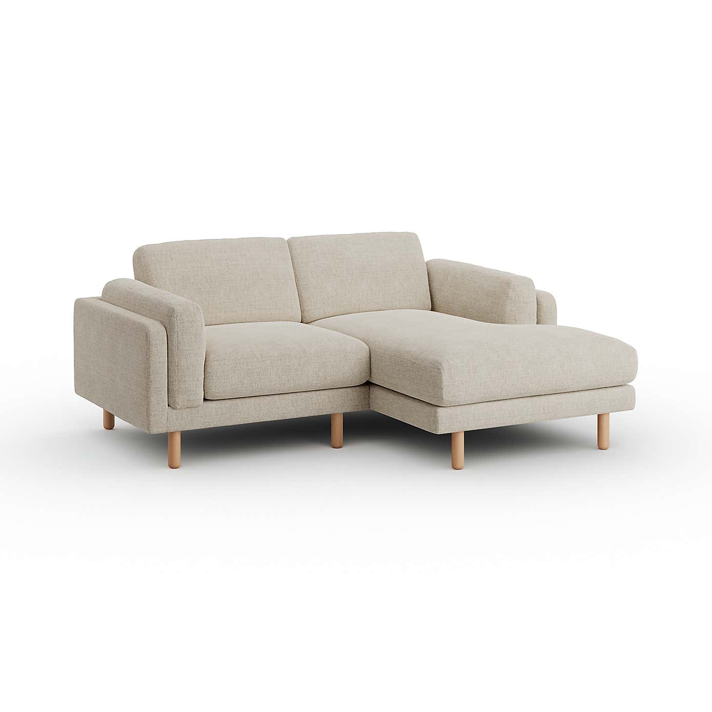 Newton Chunky Tonal Weave Corner Chaise