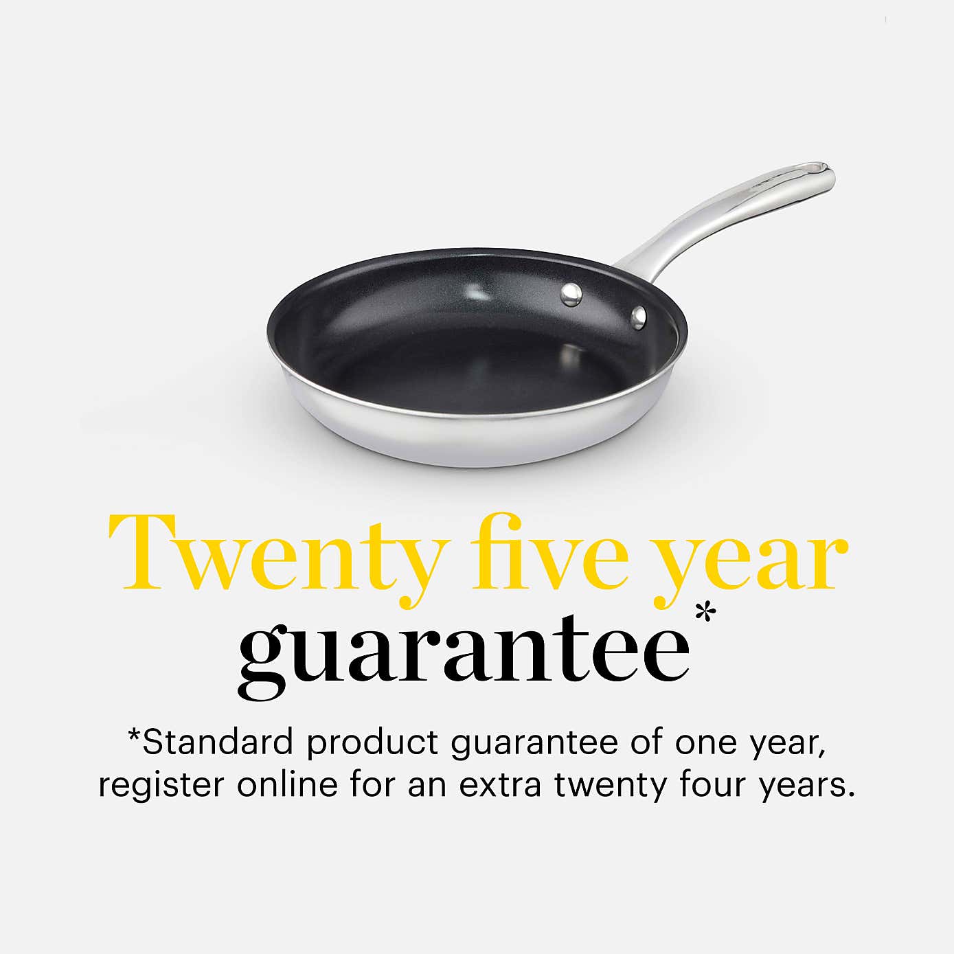 Good Food Tri Ply 24cm Frying Pan