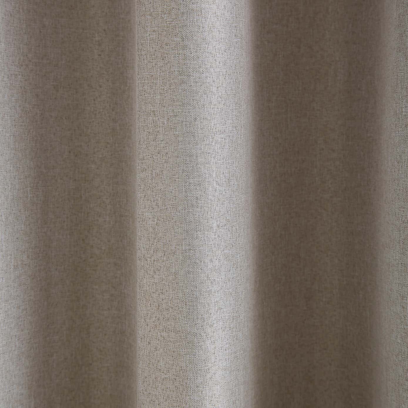 Berlin Blackout Eyelet Door Curtains