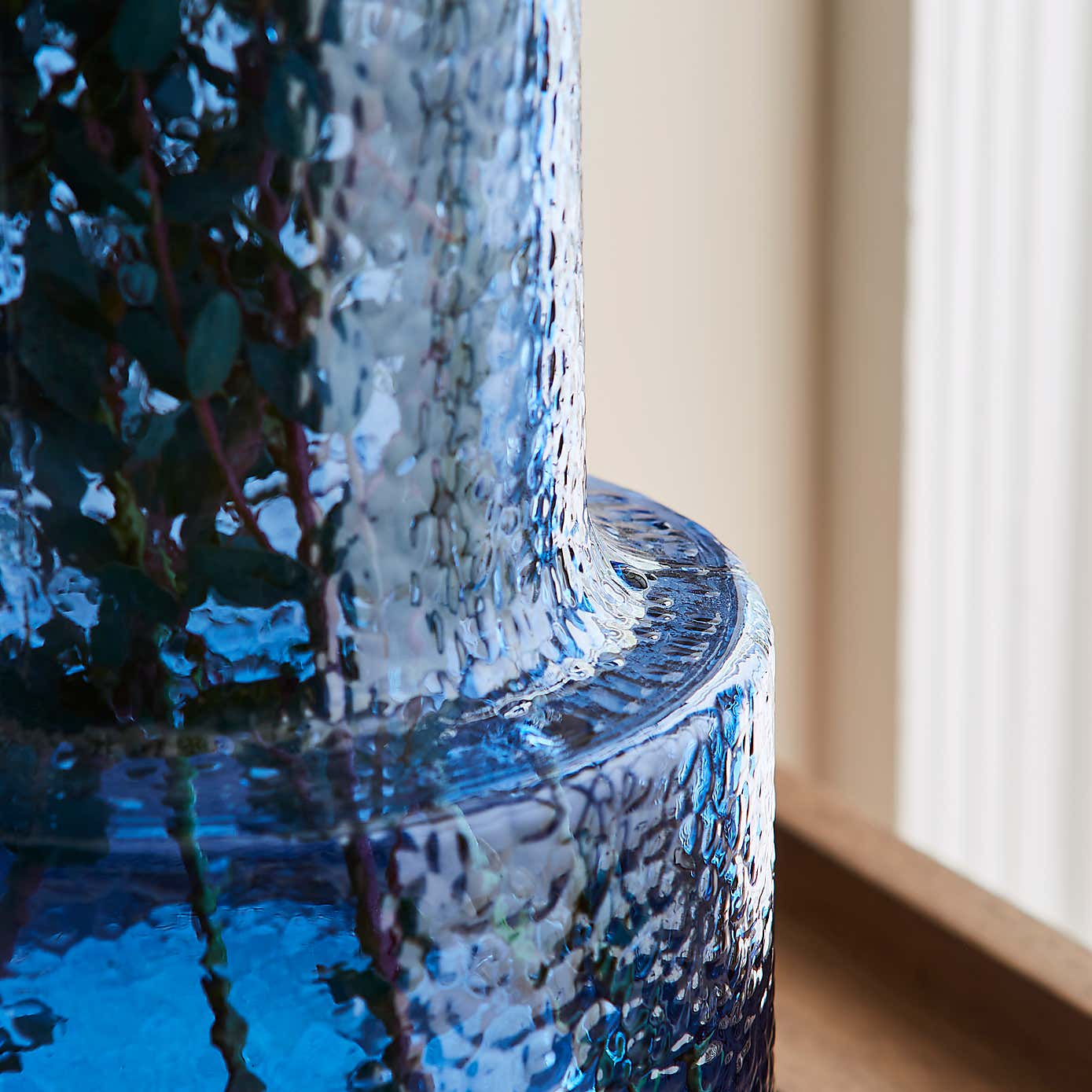 Glass Floor Vase