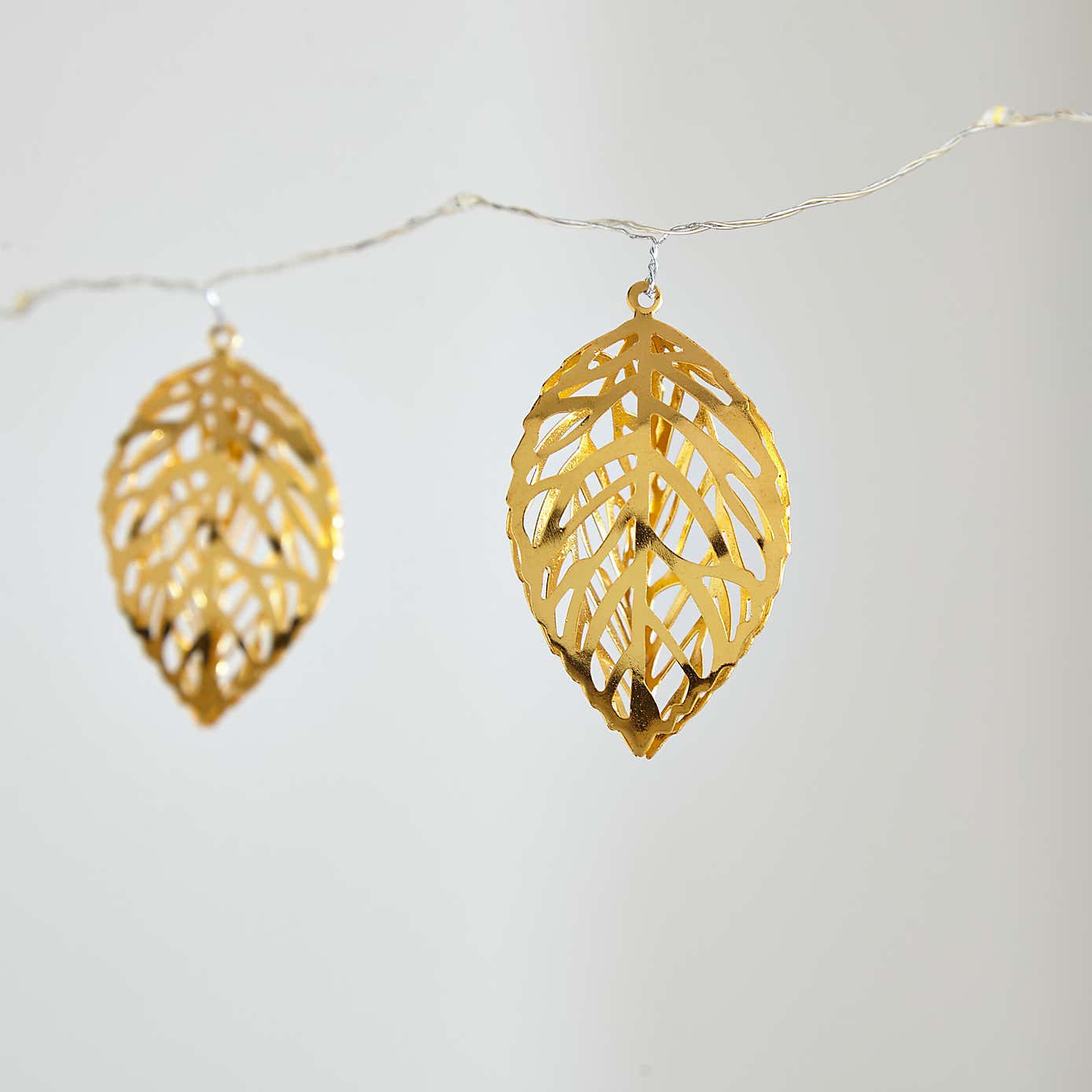 Copper Leaf Micro String Lights