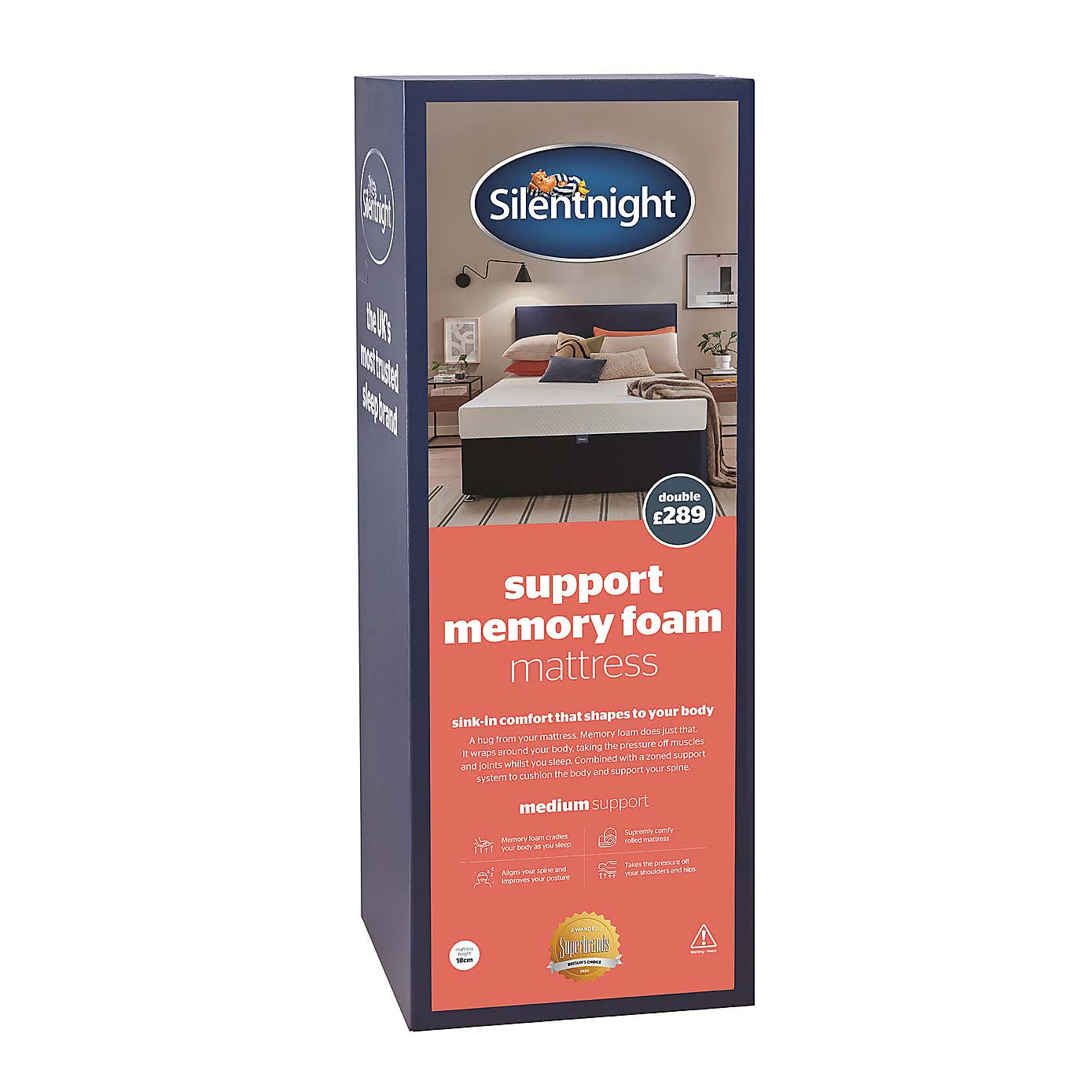 Silentnight Support Memory Foam Mattress