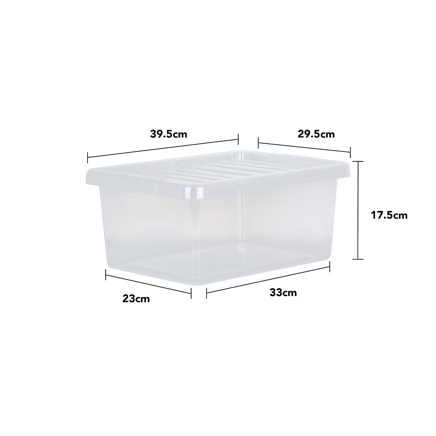 Wham Crystal Set of 5 Storage Boxes & Lids