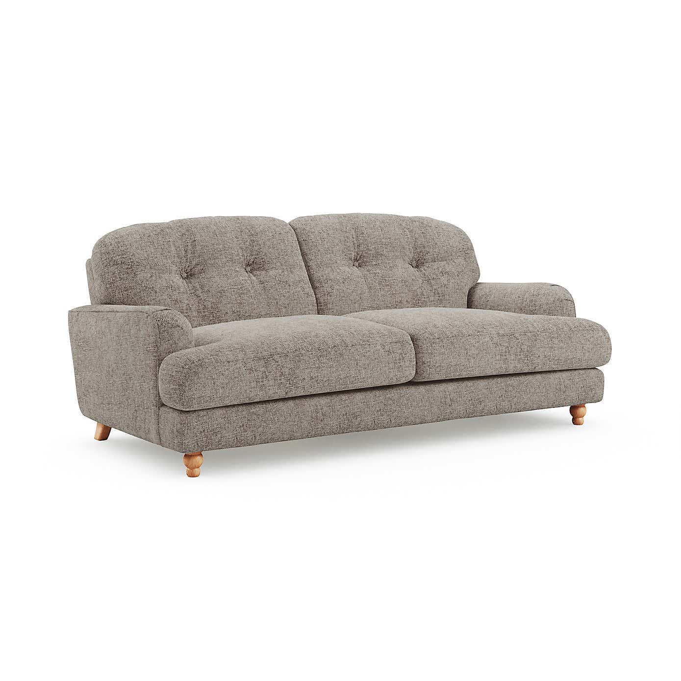 Martha Chunky Chenille 3 Seater Sofa