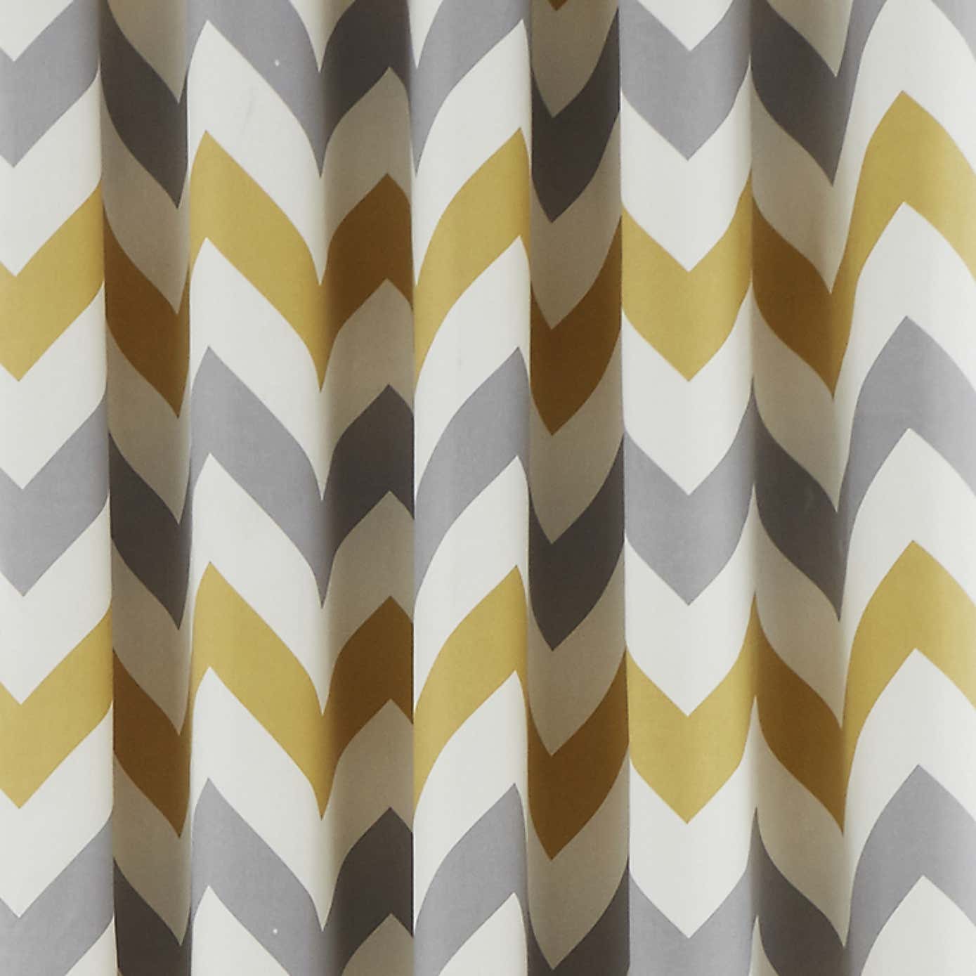 Fusion Chevron Eyelet Curtains
