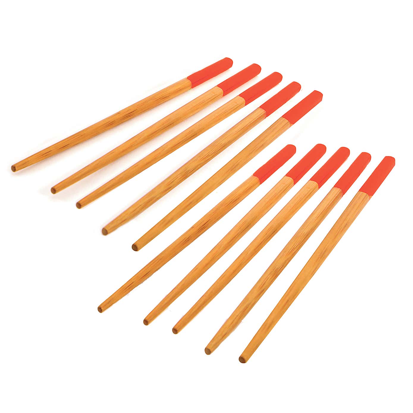 School of Wok Set of 5 Pairs Bamboo Chopsticks