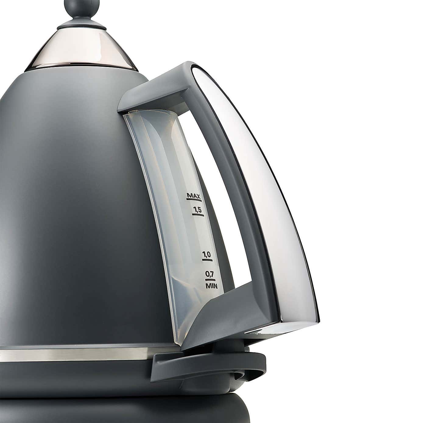Delonghi 1700ml Argento Kettle