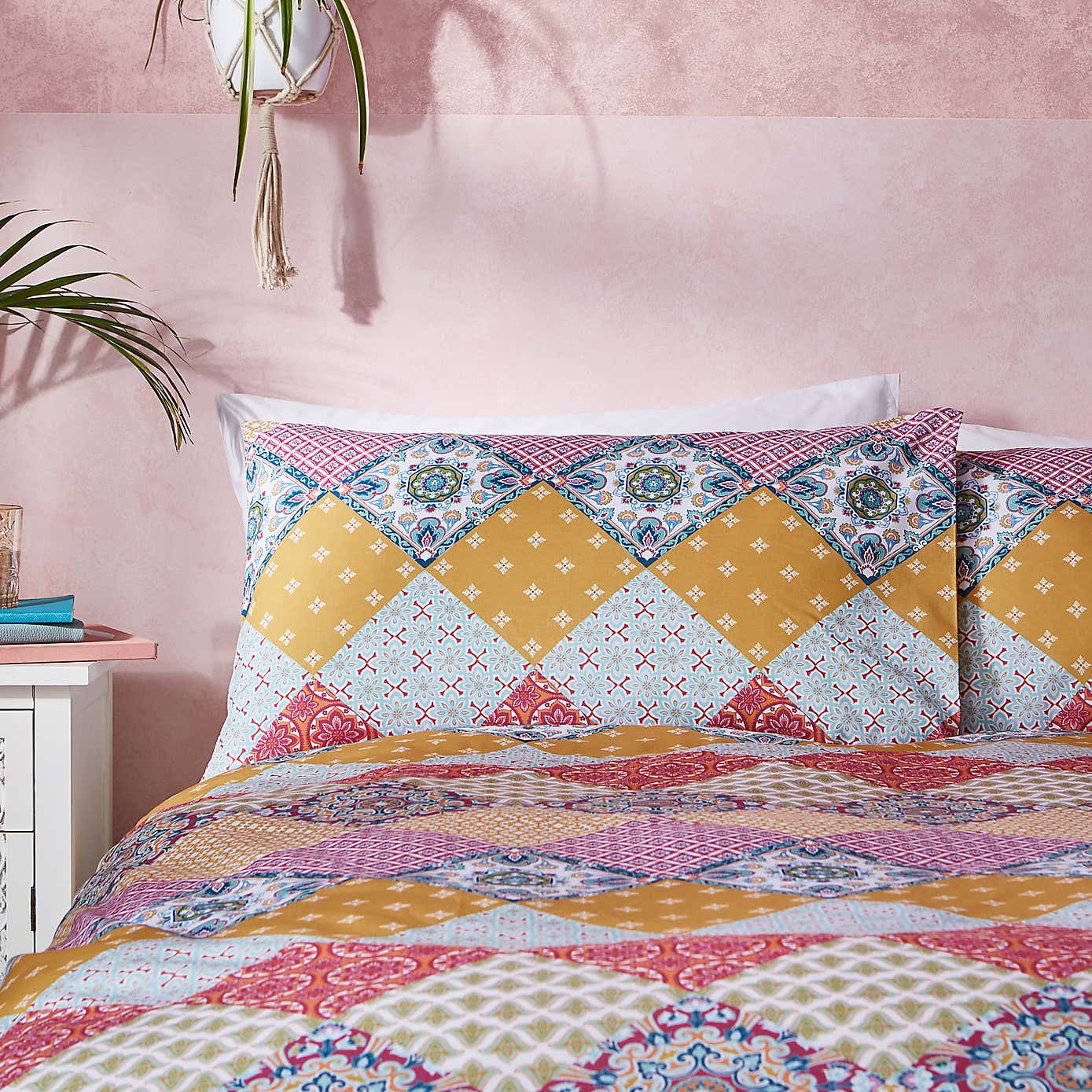 Global Patchwork Duvet Cover Set