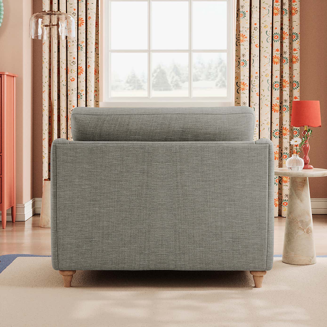 Slub Faux Linen Fabric Sample