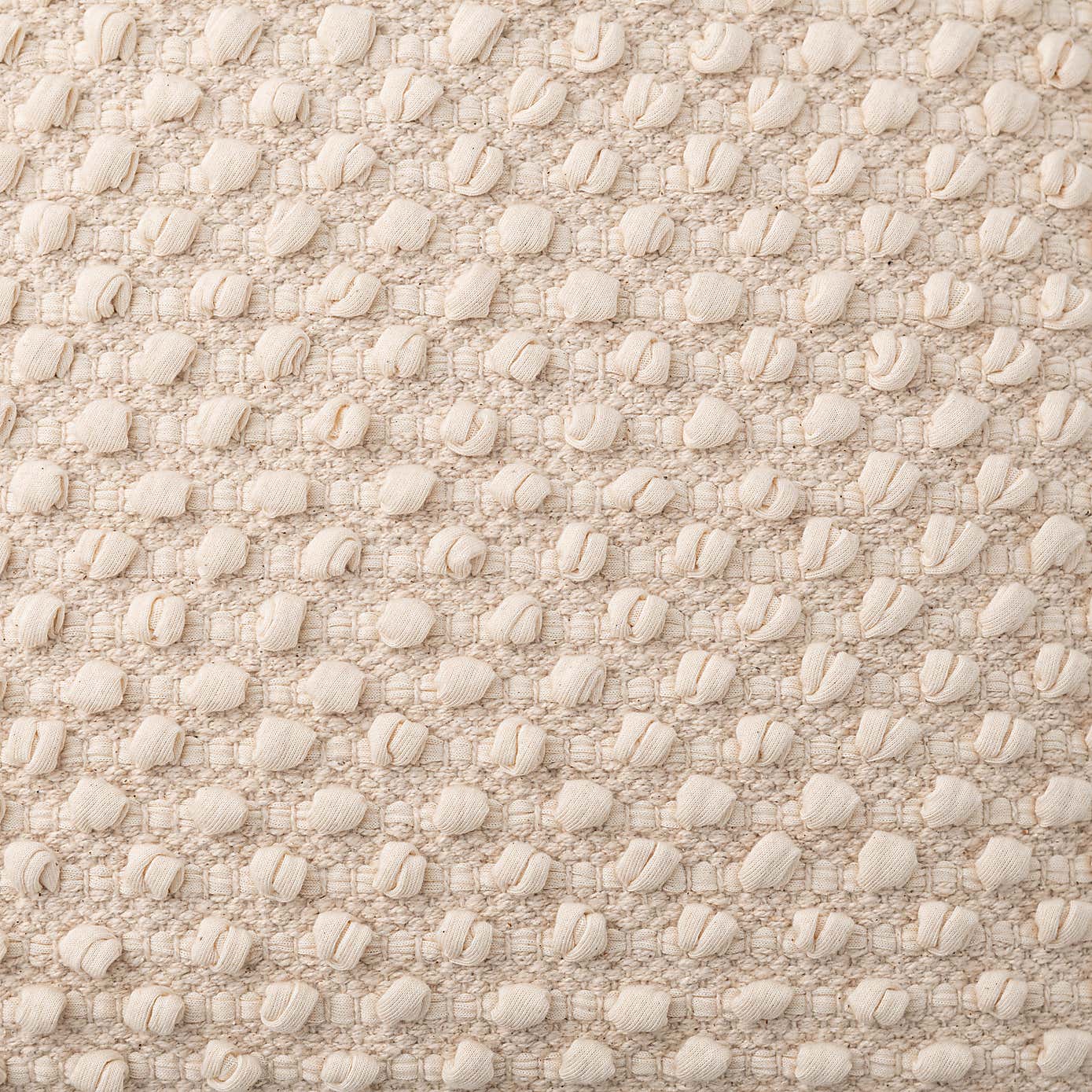 Jersey Bobble Square Cushion