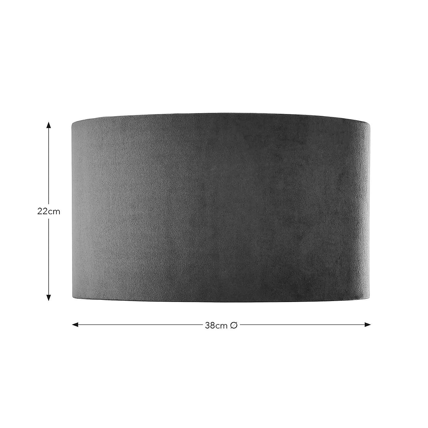 Nesa Velvet Drum Lamp Shade
