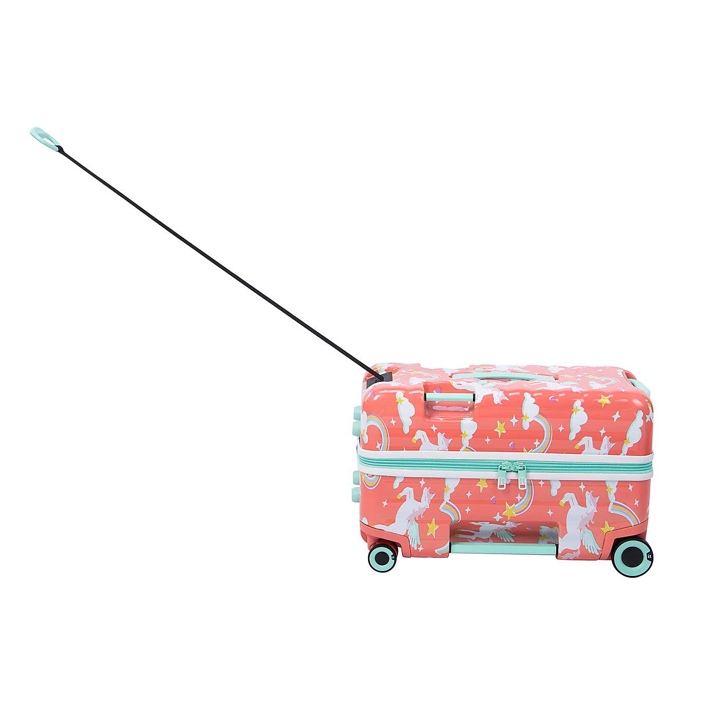 IT Luggage Trunkryder Unicorns Kids Ride On Suitcase
