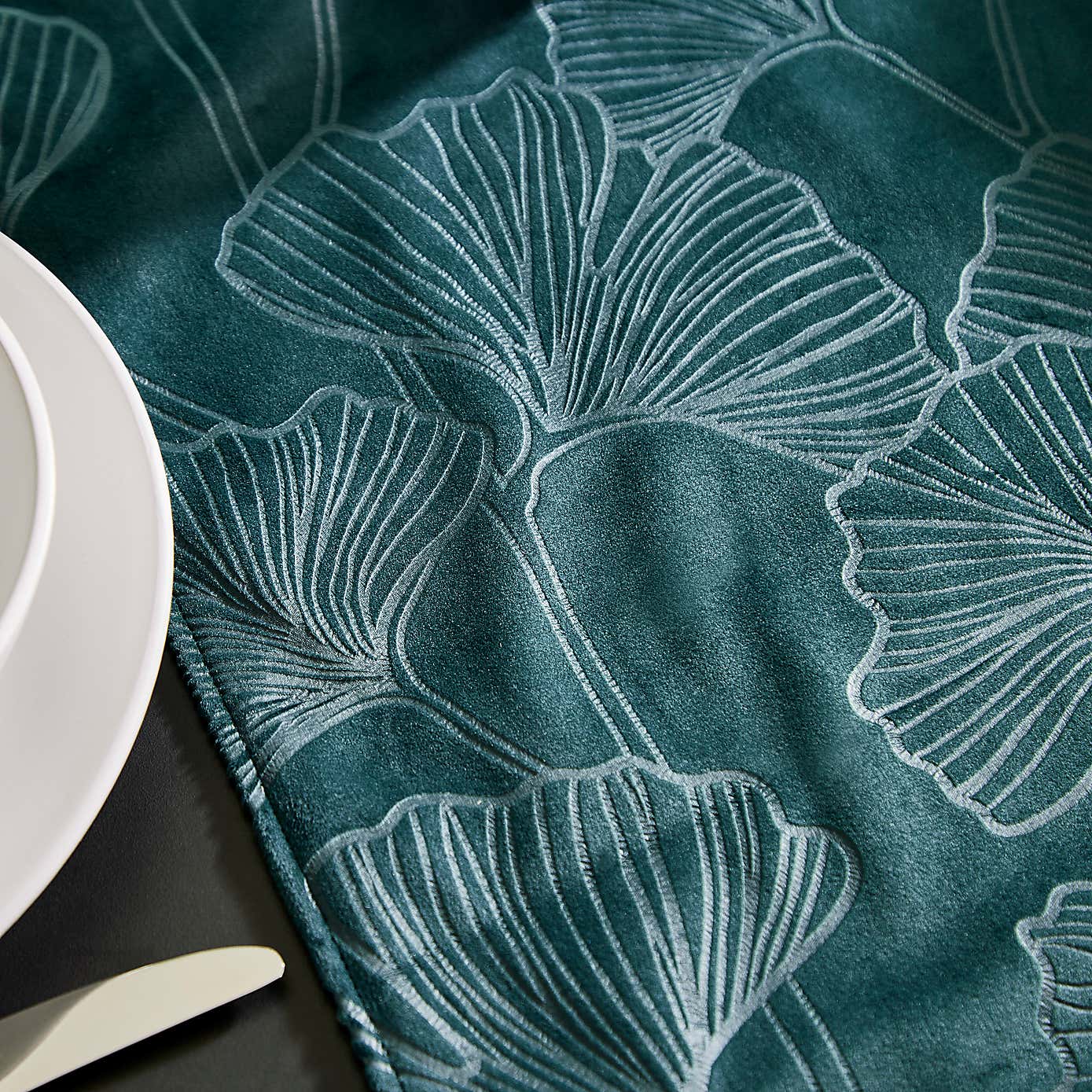 Gingko Printed Runner 35cm x 178cm