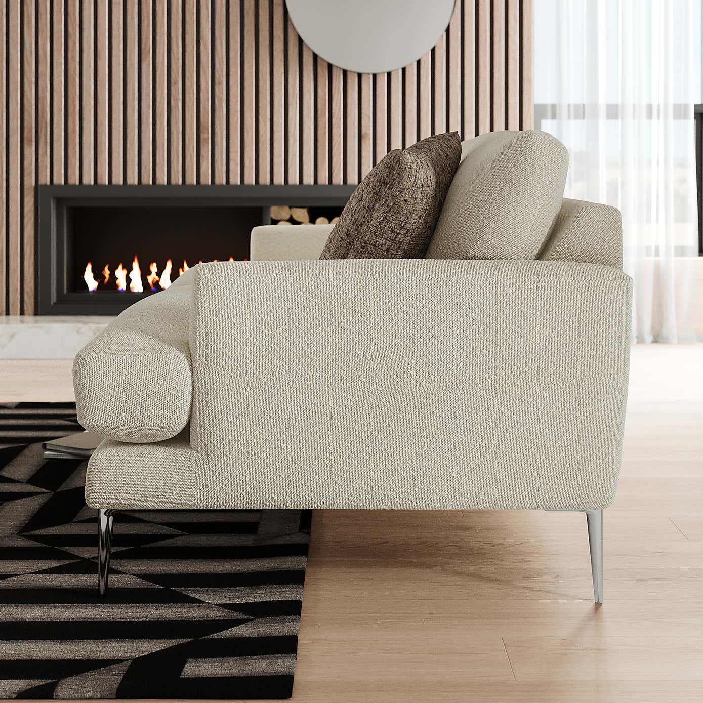 Tonal Boucle Fabric Sample