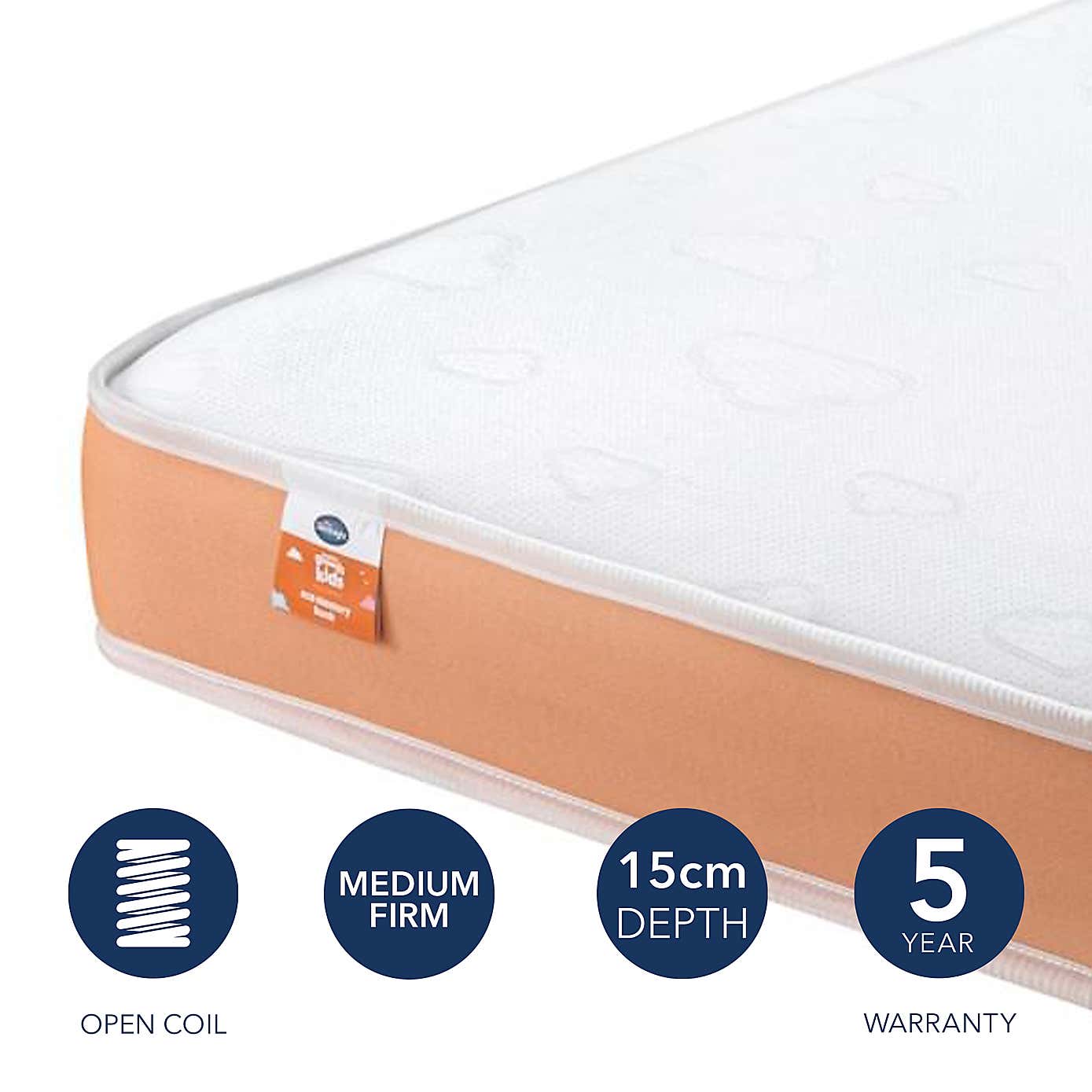 Silentnight Healthy Growth Eco Memory Bunk Single