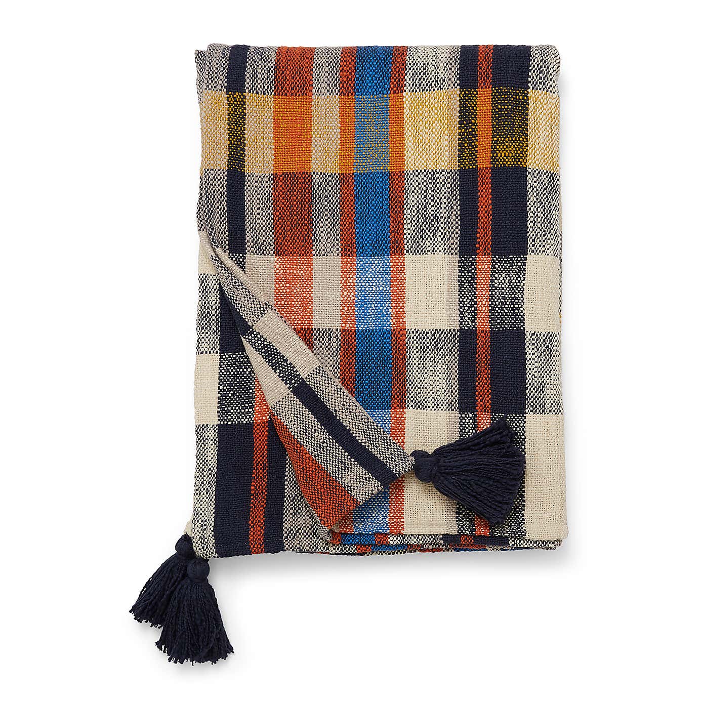 Check Woven Throw 130cm x 180cm