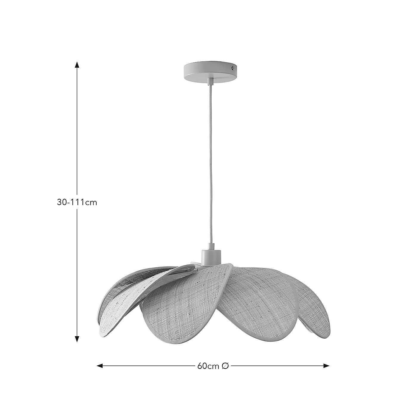 Petal Adjustable Pendant Light