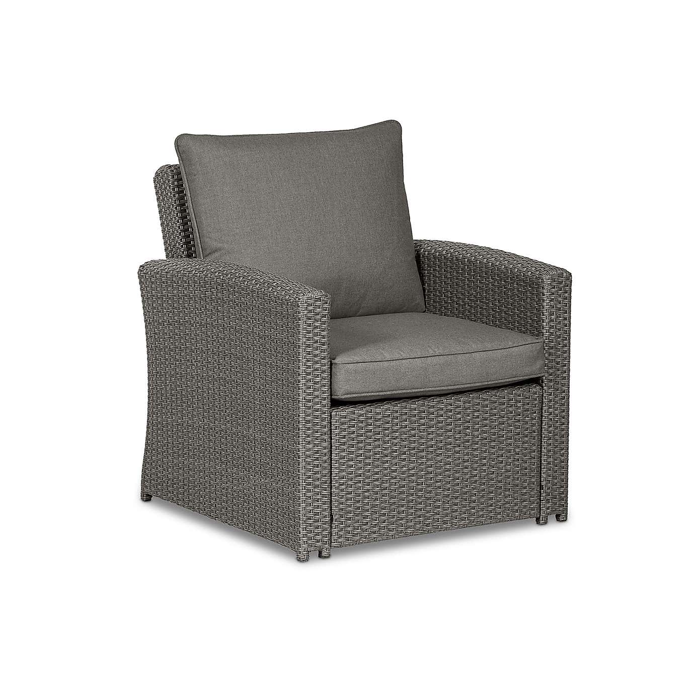 A.Mir Paris 7 Seater Deluxe Outdoor Sofa and Dining Set