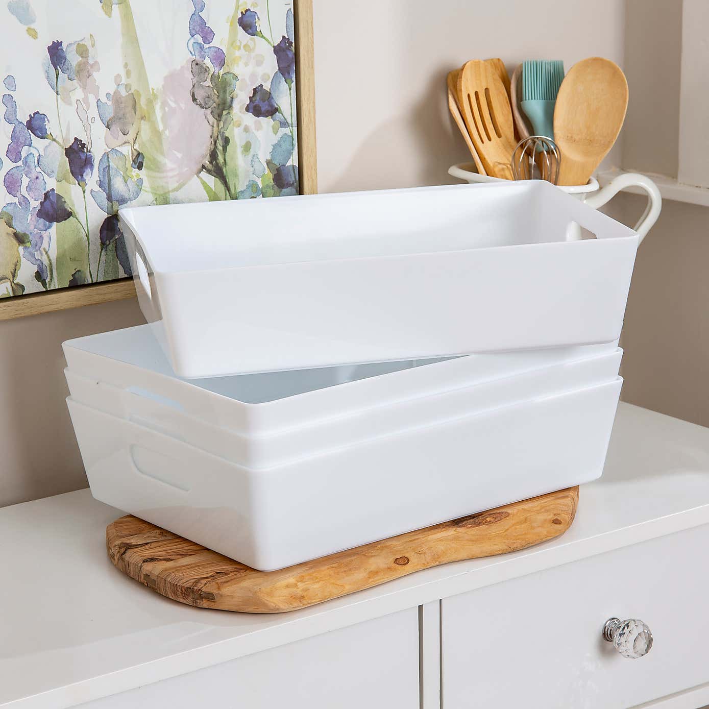 Wham Studio Set of 4 Storage Baskets