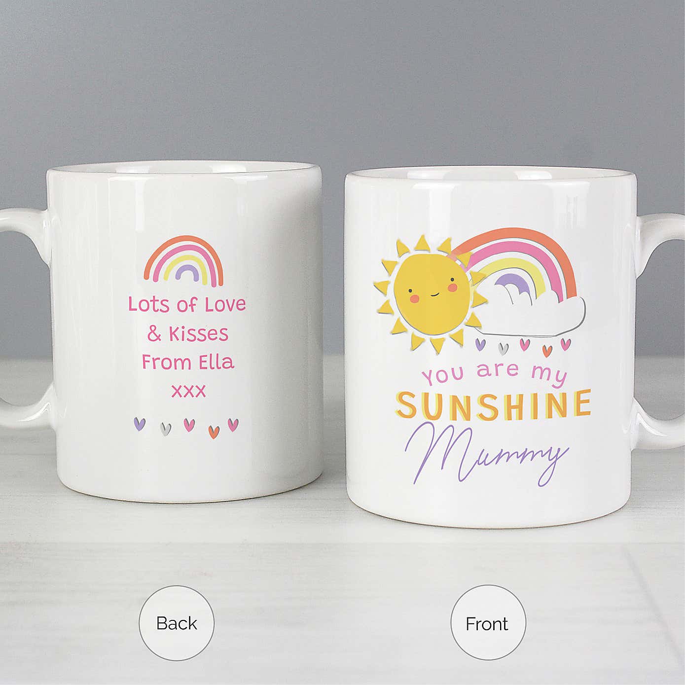 Personalised You Are My Sunshine Mug
