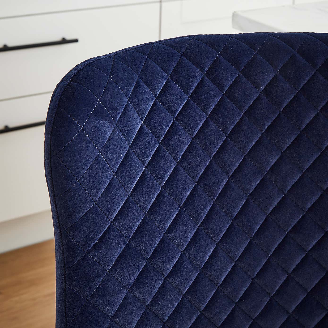 Montreal Bar Stool Charcoal Velvet