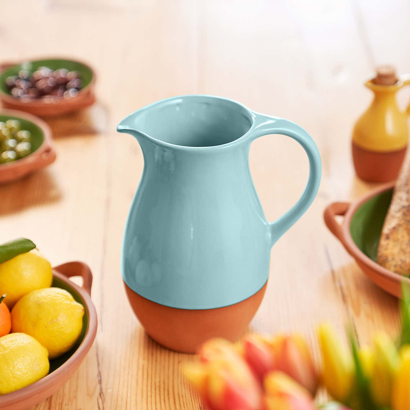 Dexam Sintra Glazed Terracotta Jug