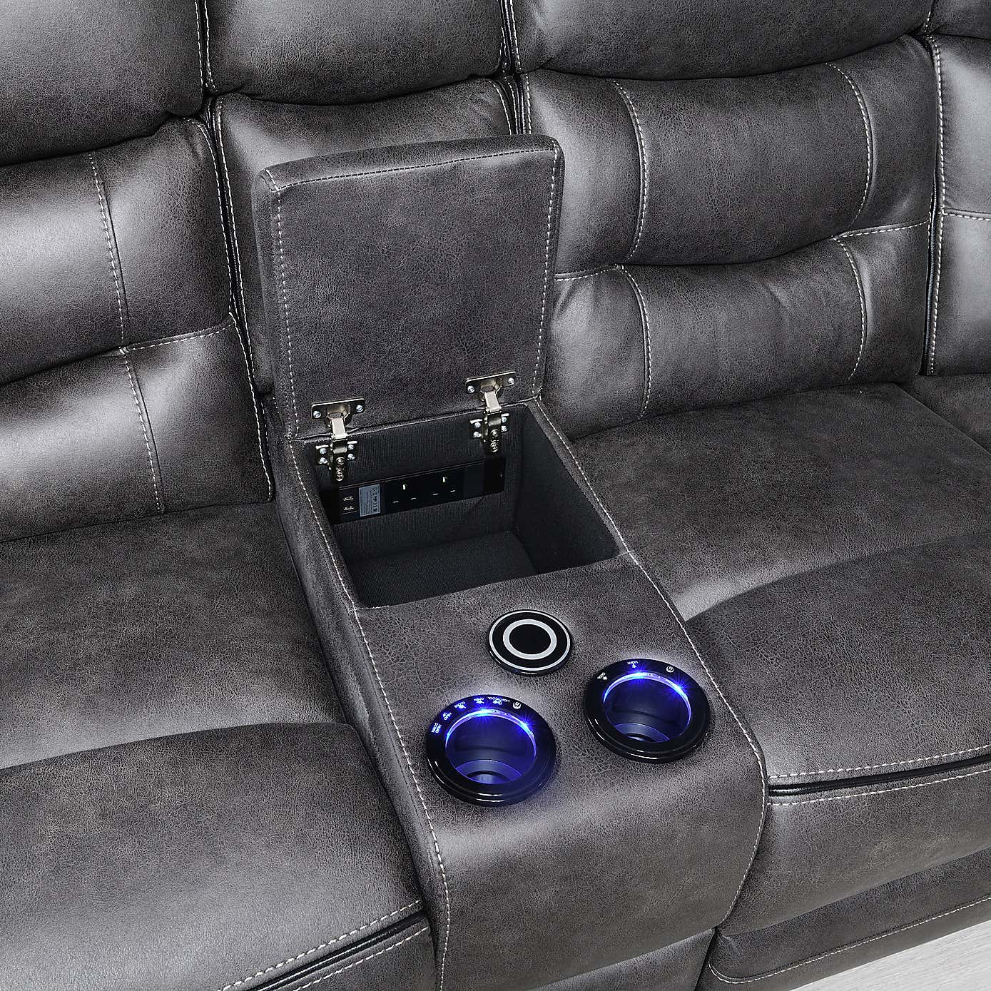 Image Furnishings Noah Tech Corner Recliner Sofa