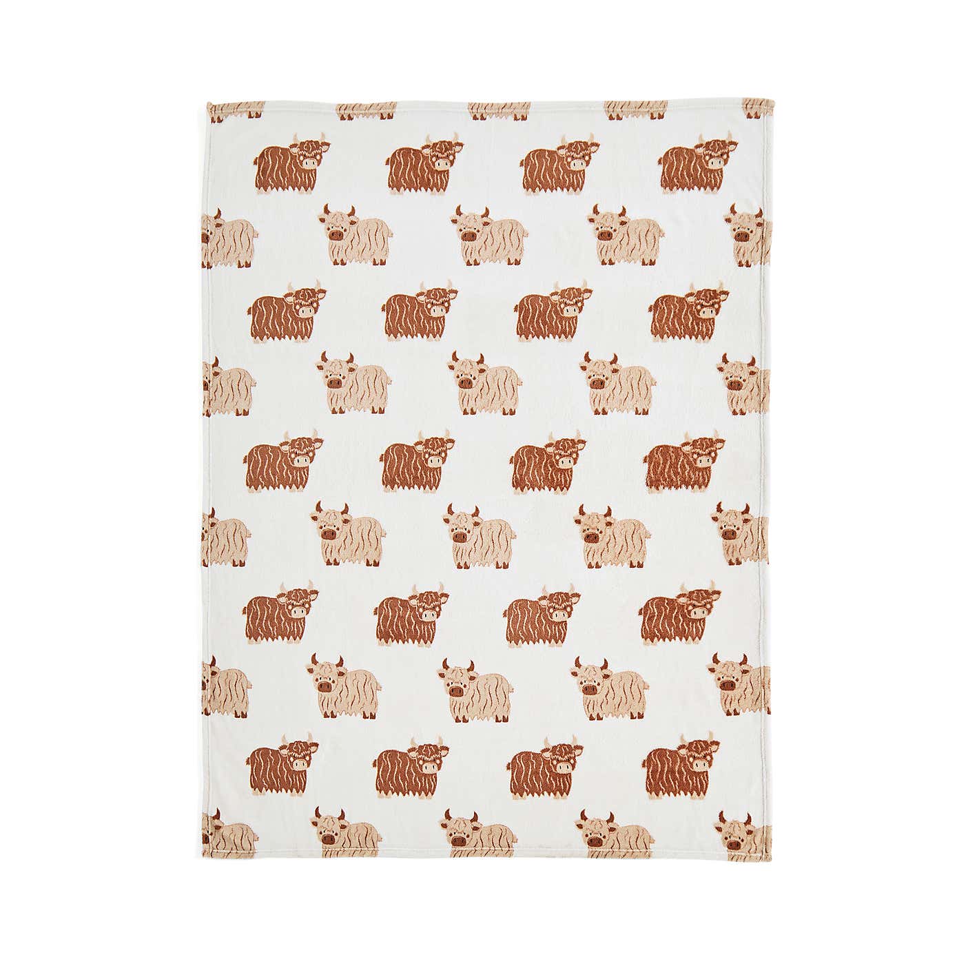 Highland Cow Fleece 130cm x 170cm