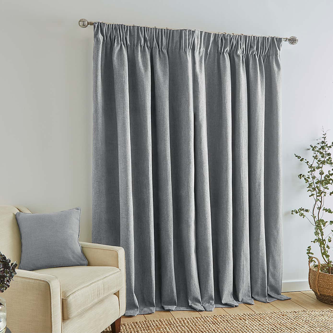 Wynter Thermal Pencil Pleat Curtains