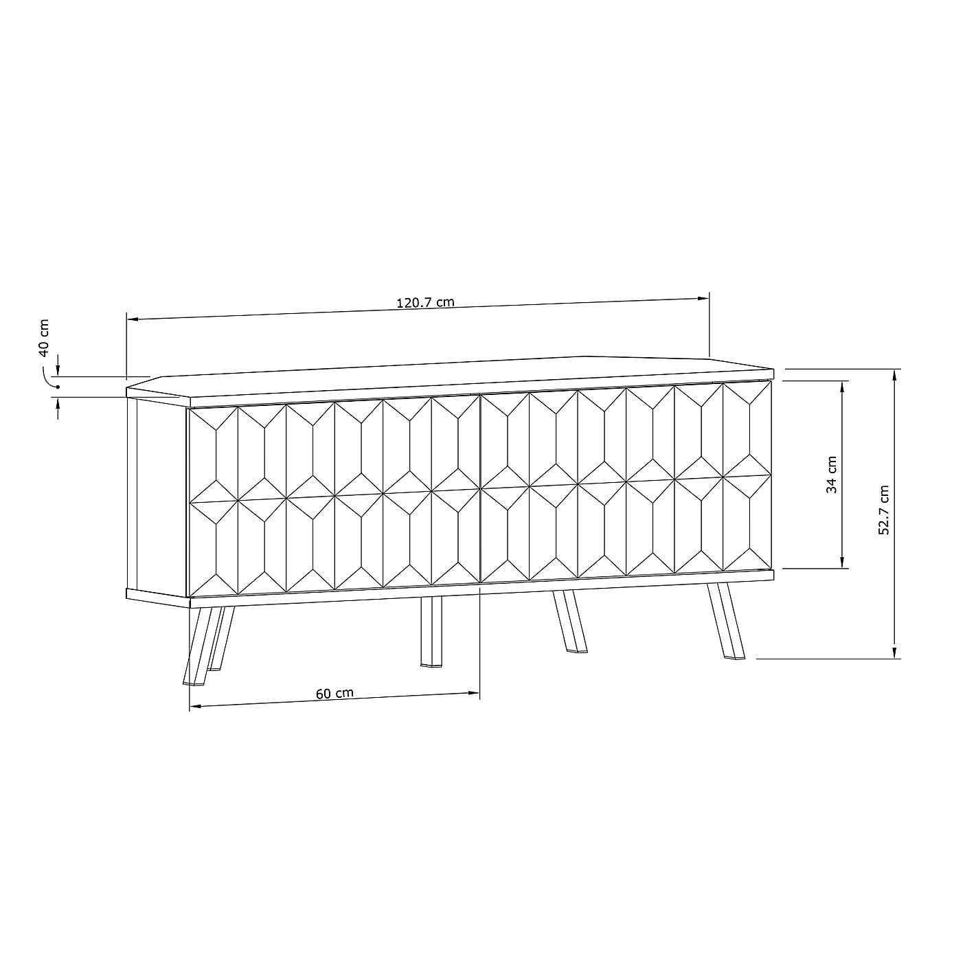 Elevate SMART LED Corner TV Unit