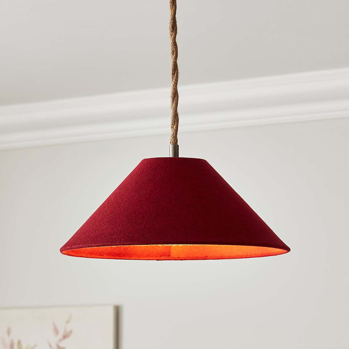 Churchgate Ashby Conical Extreme Empire Easy Fit Lamp Shade