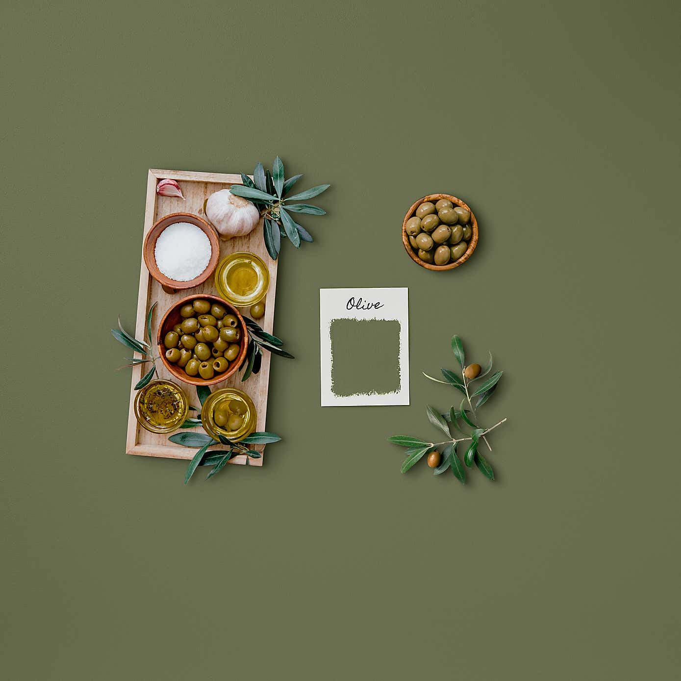 Olive Satin 750ml Furniture Paint