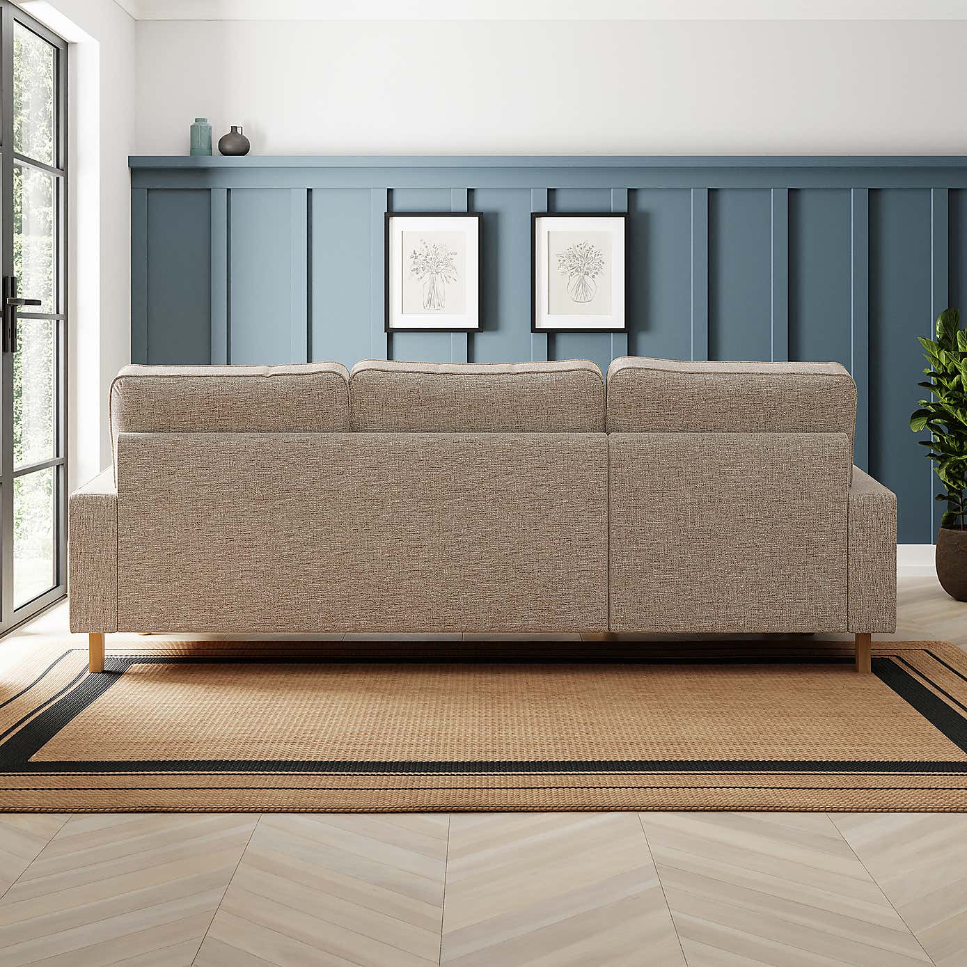 Tonal Textured Weave Fabric Sample