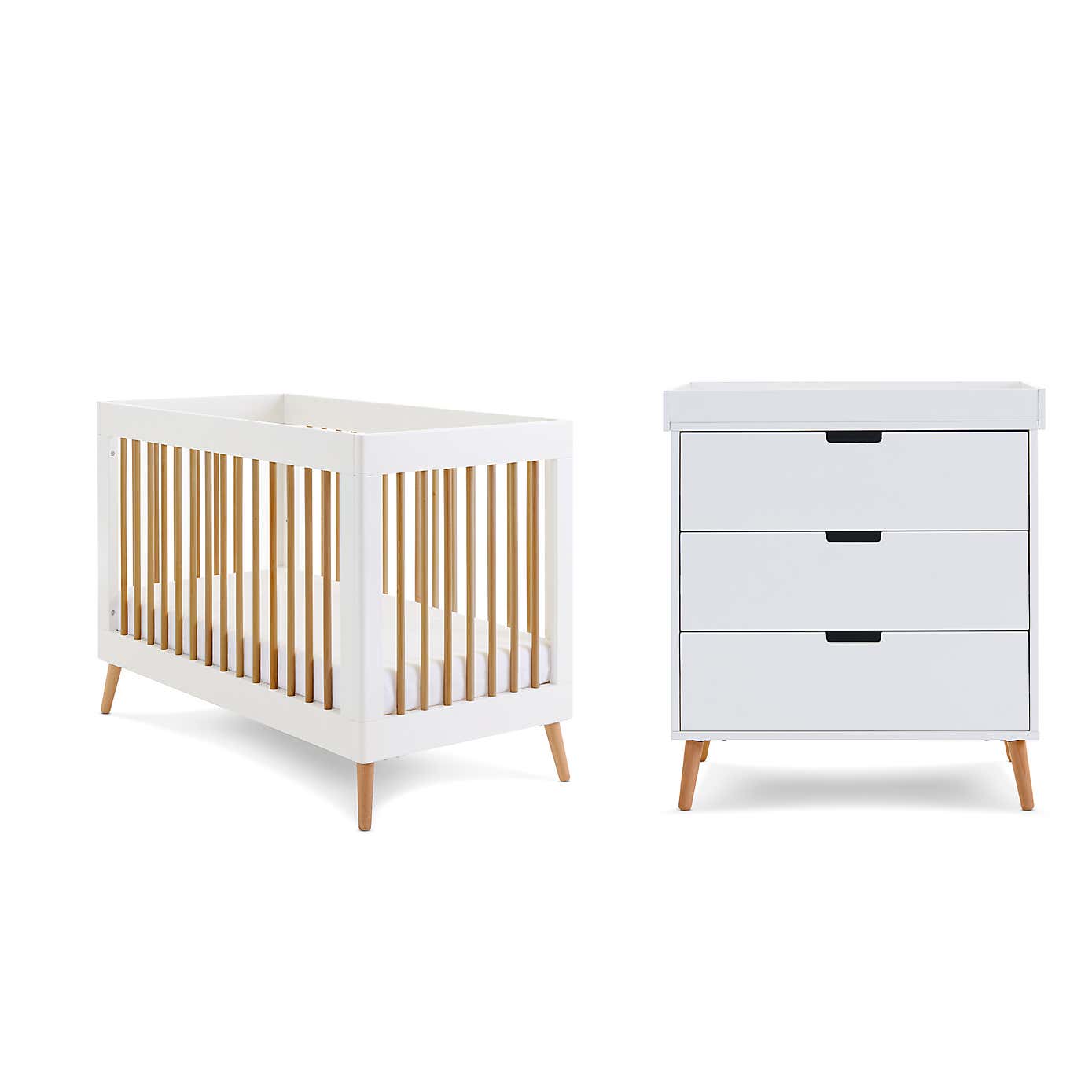 OBaby Maya Mini 2 Piece Nursery Room Set