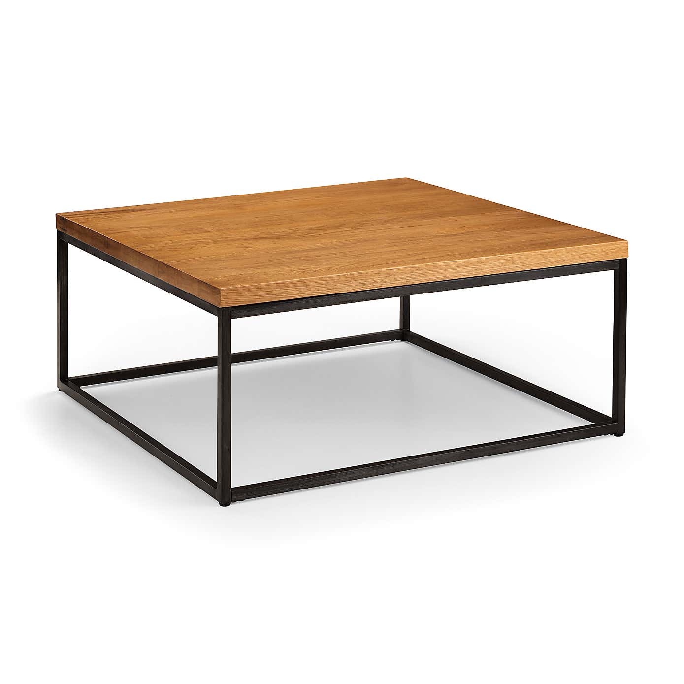 Brooklyn Square Coffee Table Dark Oak