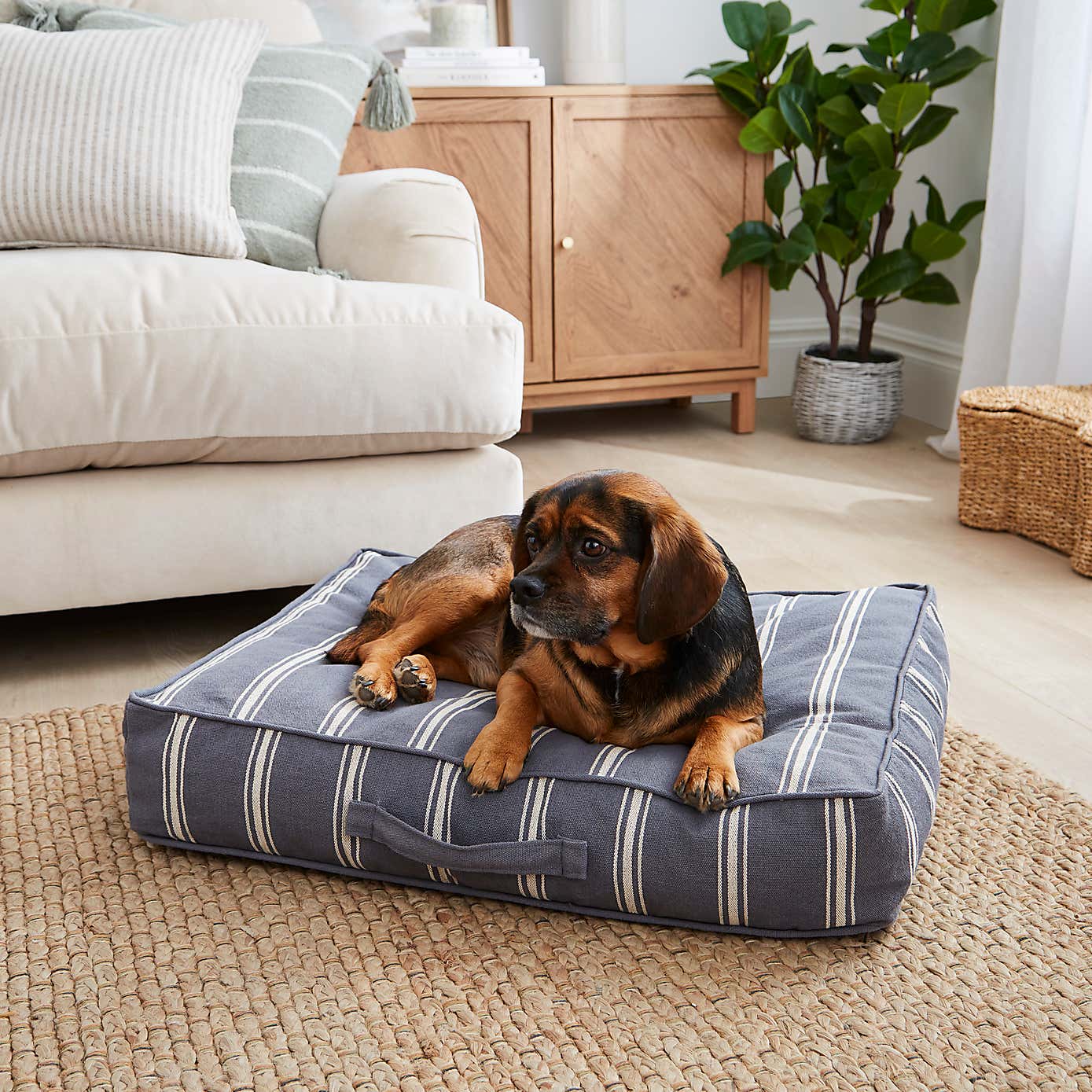 Folkstone Stripe Mattress Pet Bed