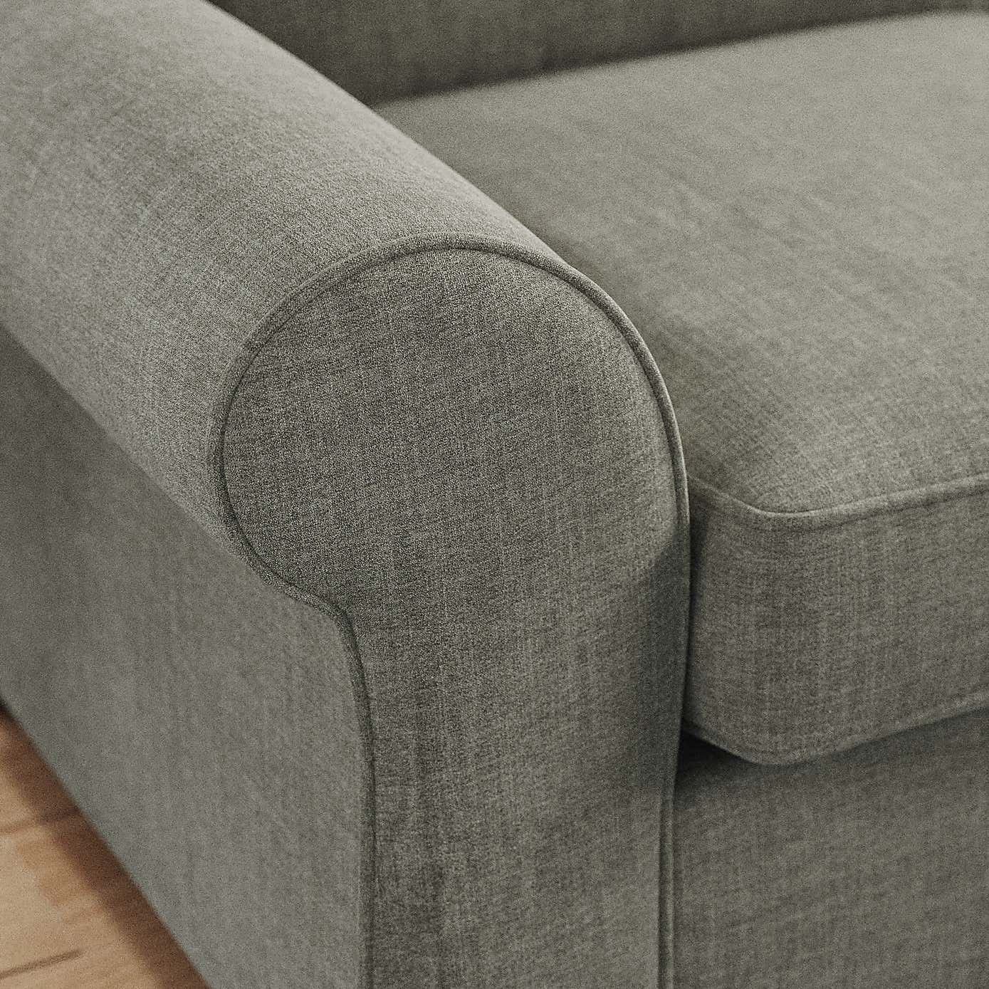 Flori Armchair, Tonal Plush Chenille