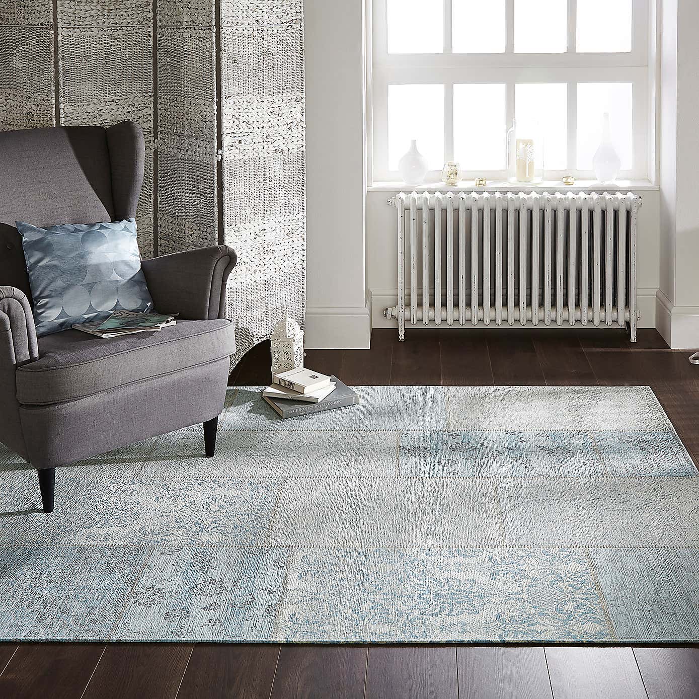 Patchwork Chenille Rug