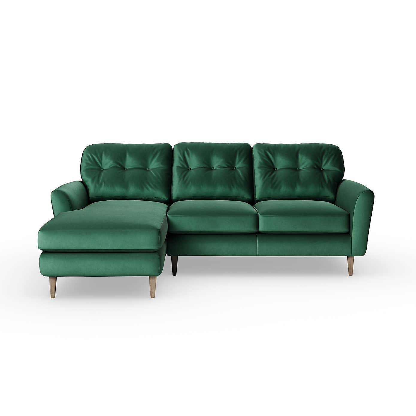 Sven Opulent Velvet Large Corner Chaise Sofa