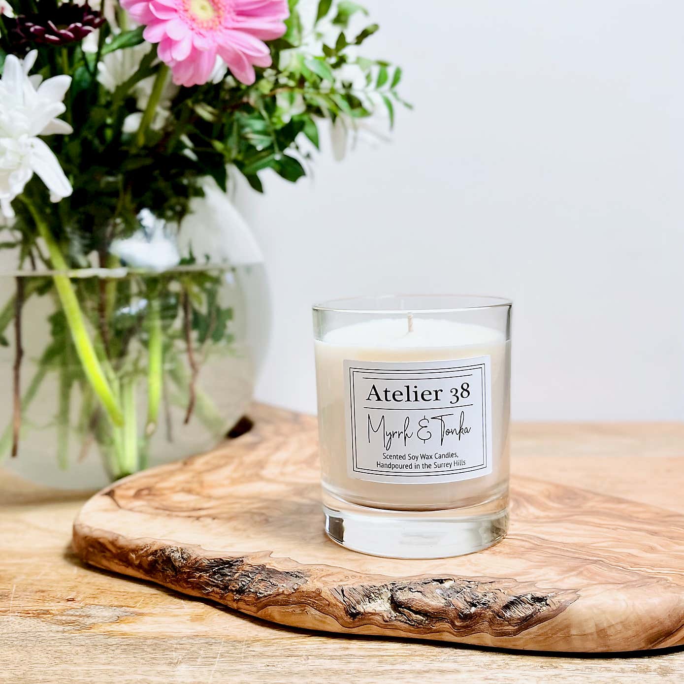 Atelier 38 Myrrh & Tonka Medium Candle