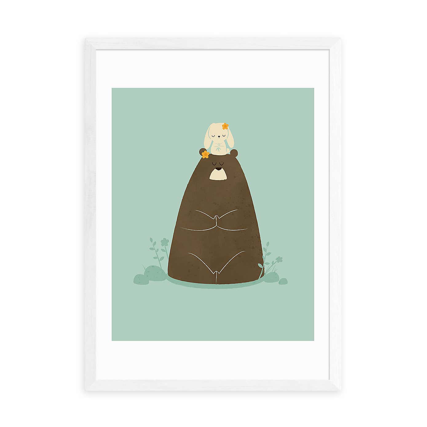 East End Prints Namaste Print