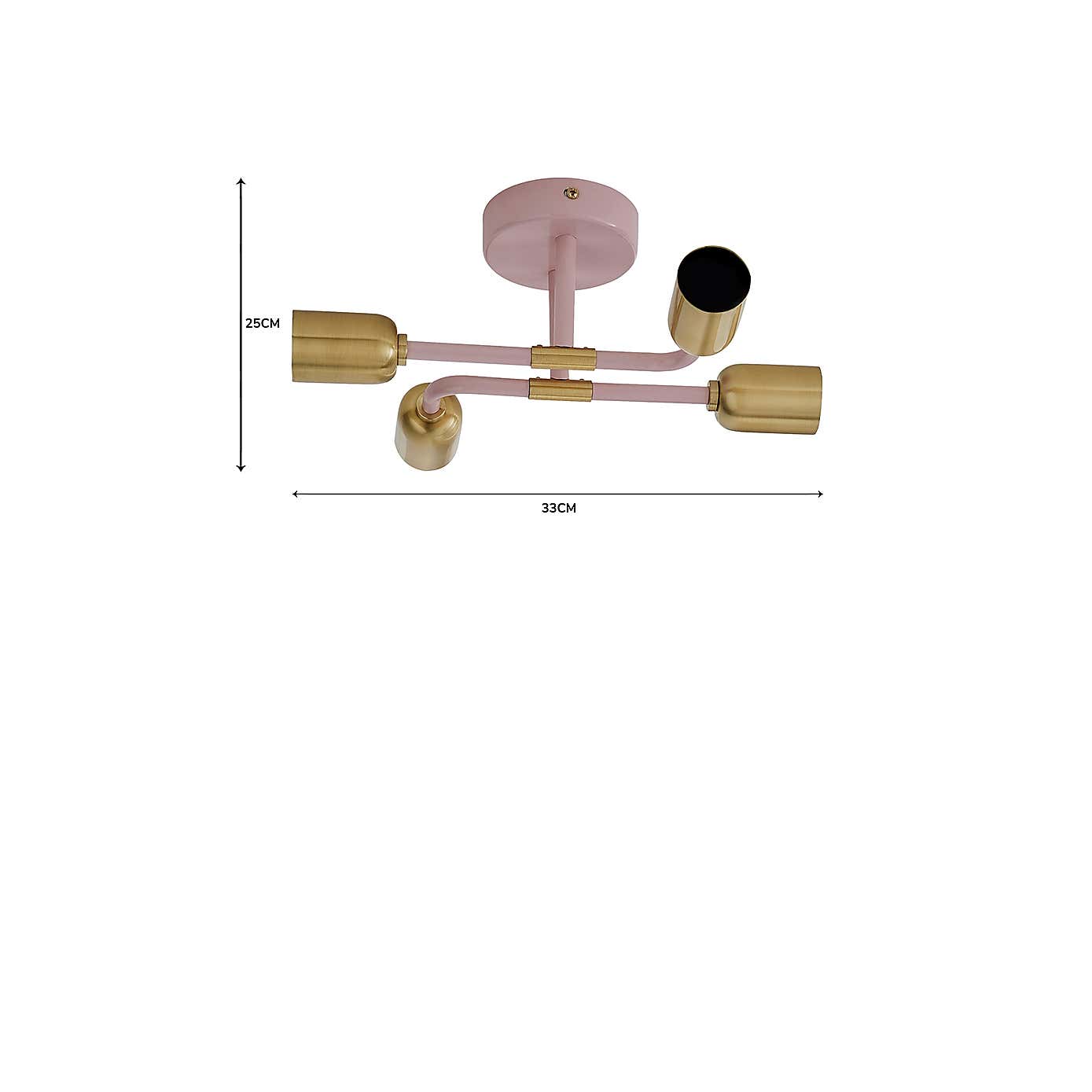 Kacy Flush Ceiling Fitting