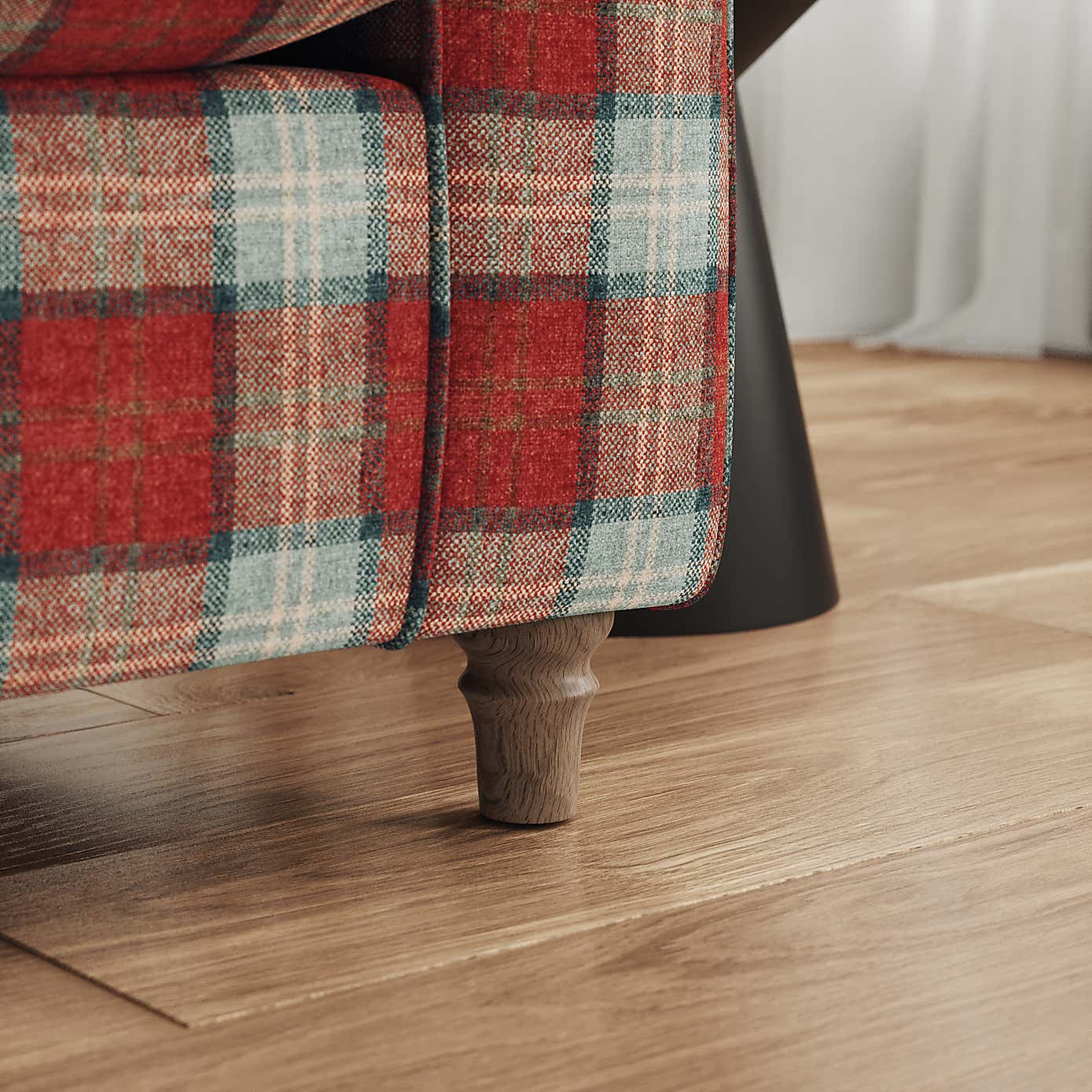 Flori Orkney Armchair, Check Pattern