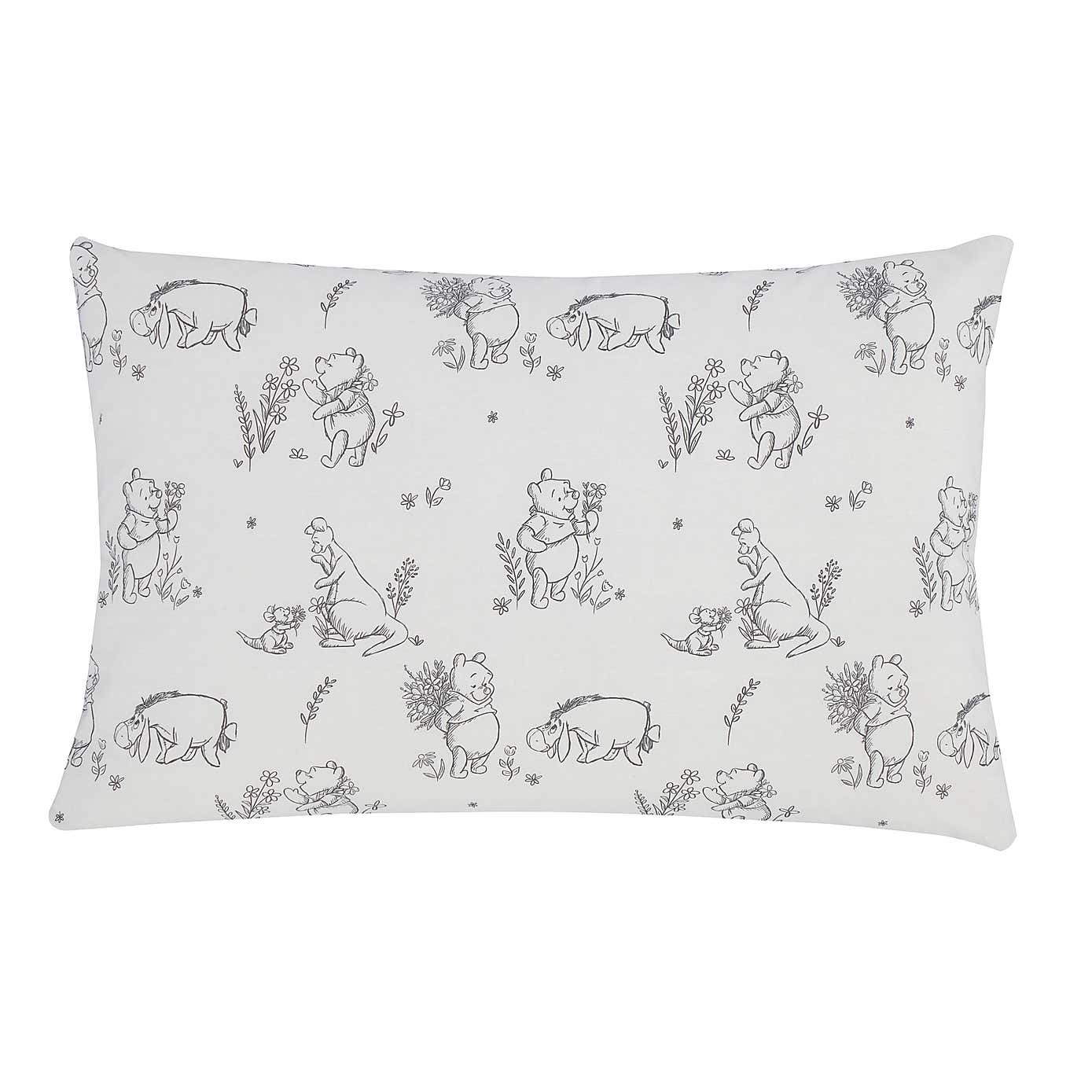 Disney Winnie the Pooh Natural Duvet Cover & Pillowcase Set