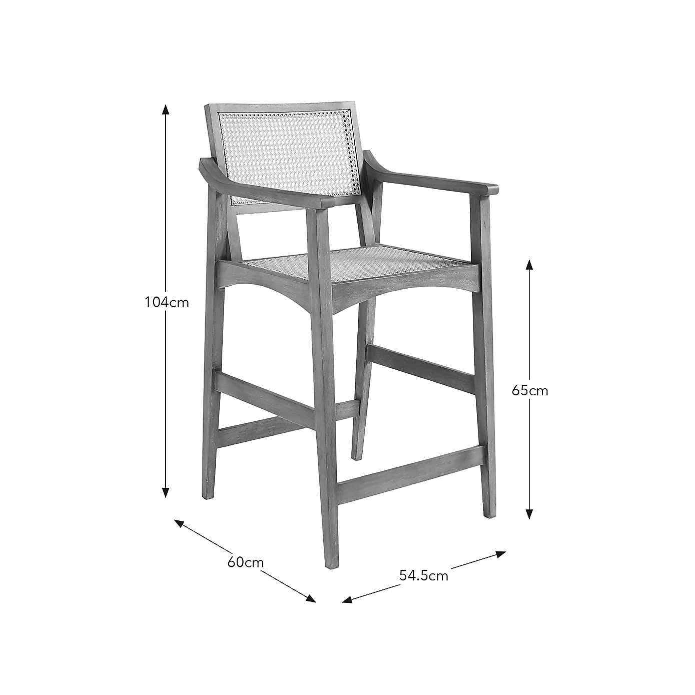 Giselle Carver Bar Stool